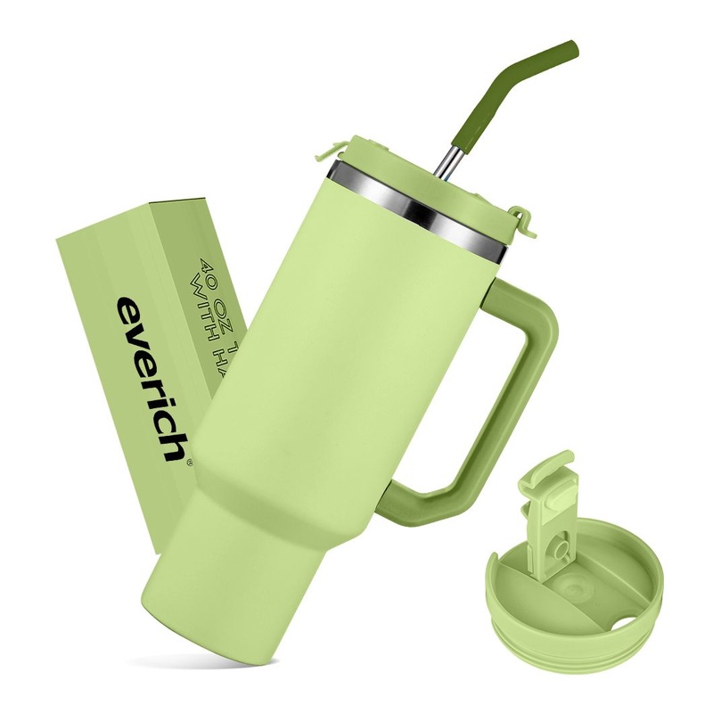 40oz Customized Insulated Travel Mug for Coffee Tea Beer Stainless Steel Adventure Portable Tumbler with Straw – Double Wall Stainless Steel and Vacuum Insulated Tumbler price