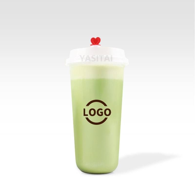 500ml 16oz PP U Shape Cup Clear Disposable Plastic Cup Boba Bubble Milk Tea Cup – Disposable Cup and Plastic Cup price