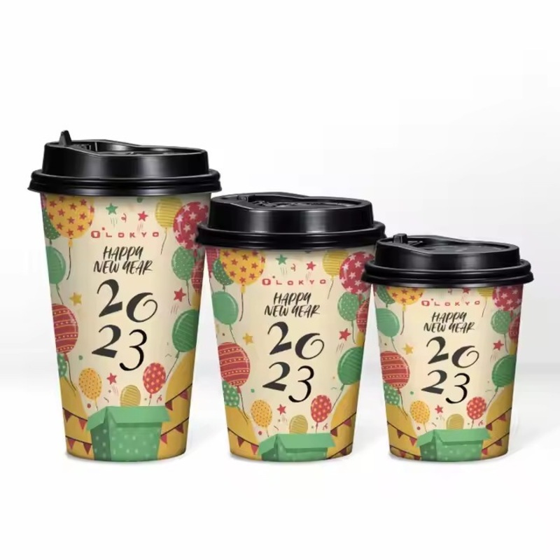 500ml Hot Sale Take-out Containers Food Grade Round Custom Print Hot Soup Paper Cup – Coffee Cup and Disposable Hot Drinking Paper Cup price
