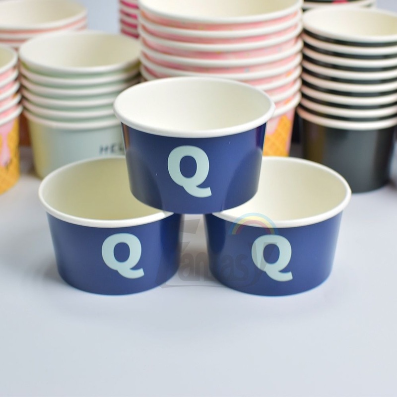 Customized Size Packaging Box Soup Disposable Ice Cream Paper Cups – Ice Cream Cups and Customized Size Cups price