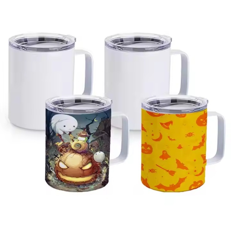 Direct Factory Double Wall Stainless Steel 12oz White Sublimation Coffee Cup Mug – Sublimation Mug and 12 Oz Coffee Mug price