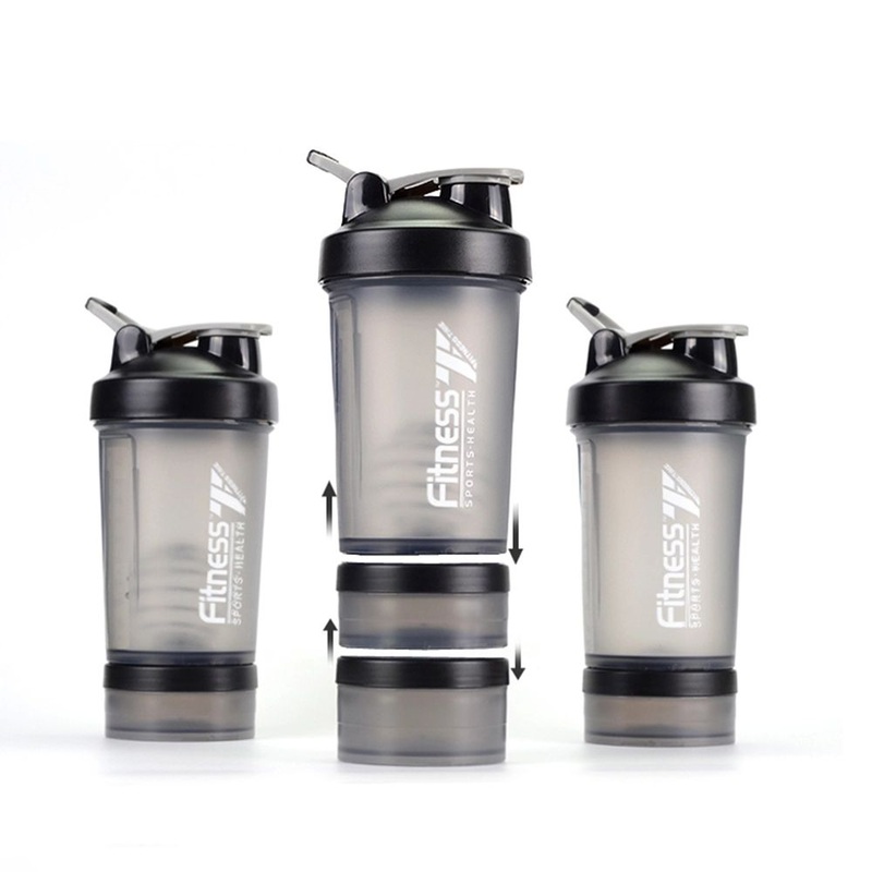Gym Shaker Bottle Mixer Protein Cup for Water Bottle Hydro with Pill Case – Bottle and Water Bottles price