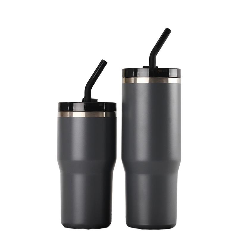 New Colorful Reusable Stainless Steel Water Bottle for Laser Engraving 20oz 30oz Powder Coated Flip Straw Tumbler Hot and Cold – Stainless Steel Water Bottle and Stainless Water Bottle price