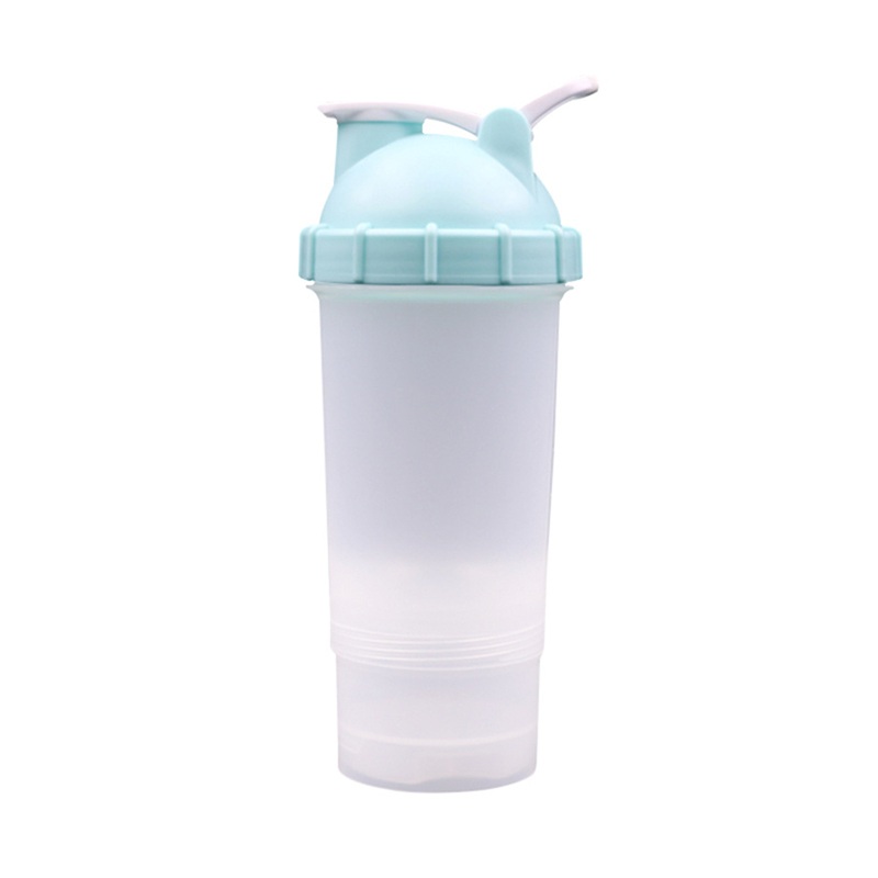 NEW design 500ml protein shaker bottle water bottle with bottom container(KL-7173) – sports bottle and sports water bottle price