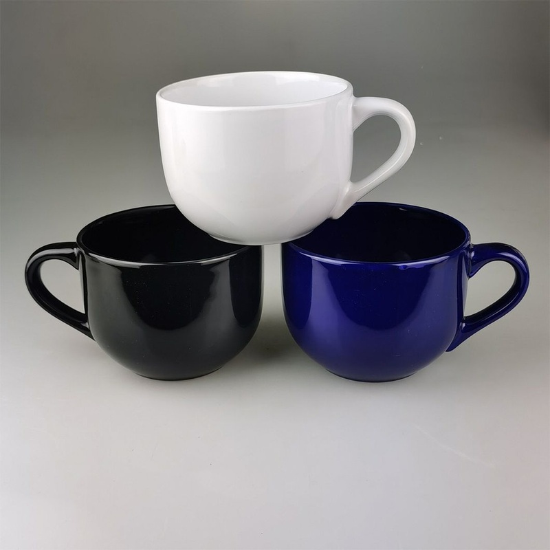 Nordic Style Solid Color Ceramic Mug Coffee Milk Oatmeal Juice Tea Mug Home Restaurant Hotel Office Breakfast – Porcelain Mug and Ceramic Mug price
