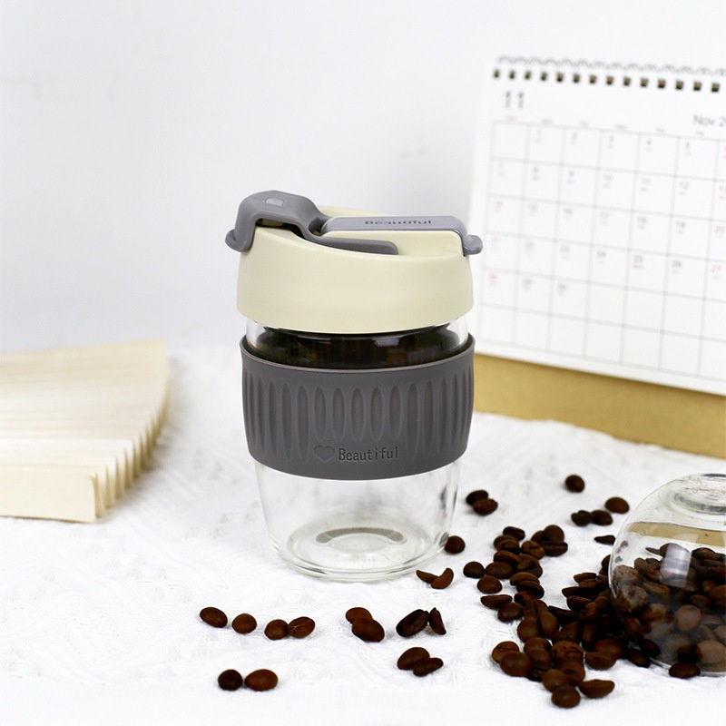 Straw Cup Water Cup Glass Cup Creative Simple Portable Cup Milk Coffee Cups – Glass Bottle and Water Glass price
