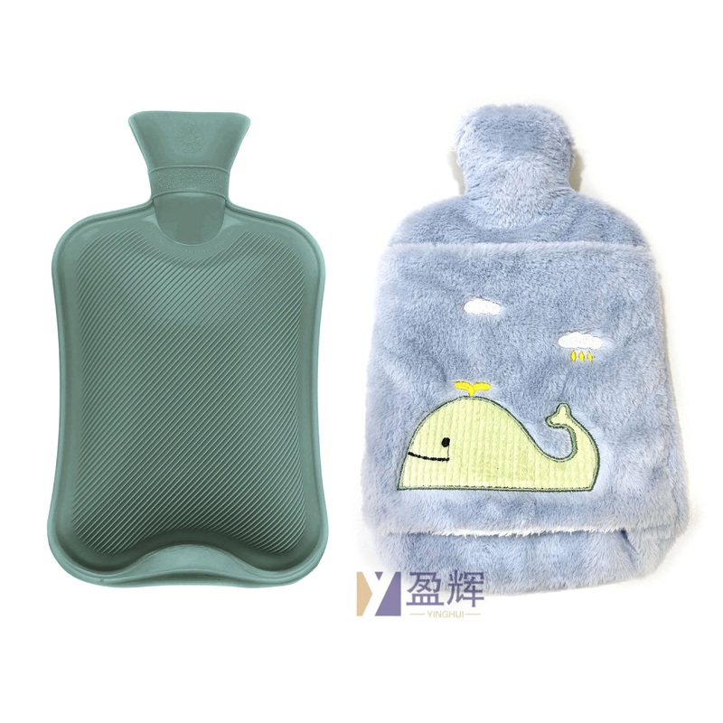 Wholesale Rubber Warm Water-Filling Hot Water Bottle 1oooml Hot-Water Bag with Soft Plush Cover – Hot Water Bottles Rubbe and Wholesale Hot Water Bottle price