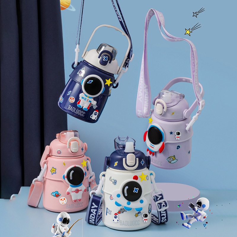 Children Cut Creative Space Astronaut Rocket Water Bottle Kids Stainless Steel Water Bottle 316 Stainless Steel Vacuum Bottle Children Vacuum Bottle – Children Water Bottle and Kids Water Bottle price