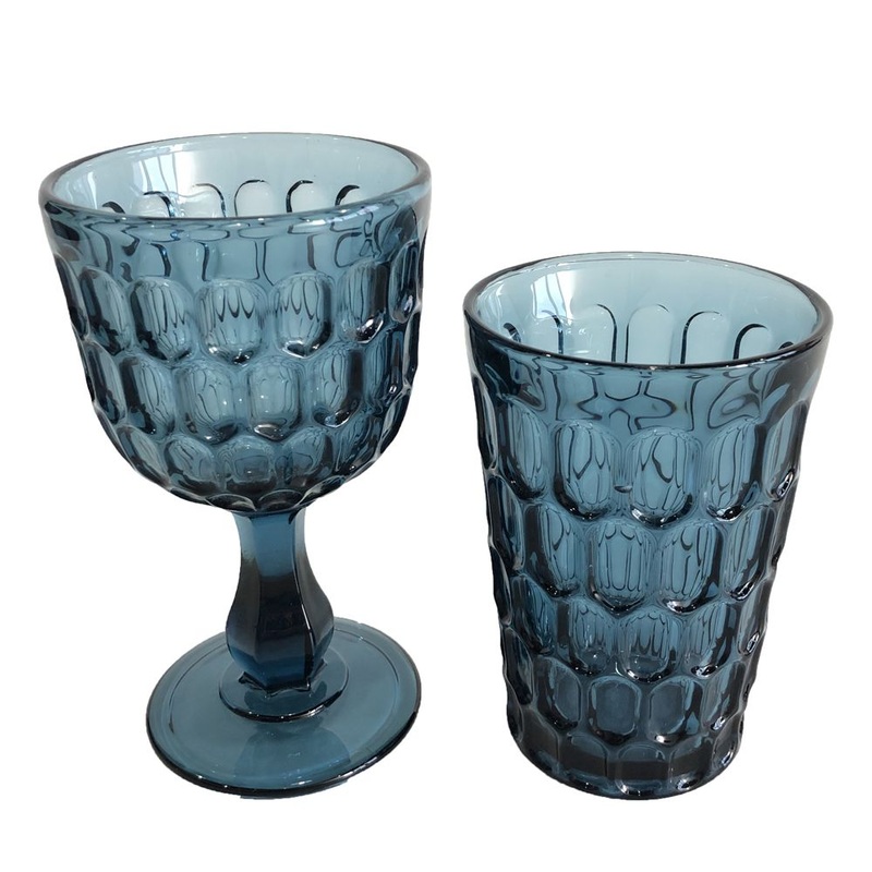 Event Glassware Colored Goblet Wine Glasses Clear Vintage Antique Water Goblet – Colored Wine Glasses and Wine Glass price