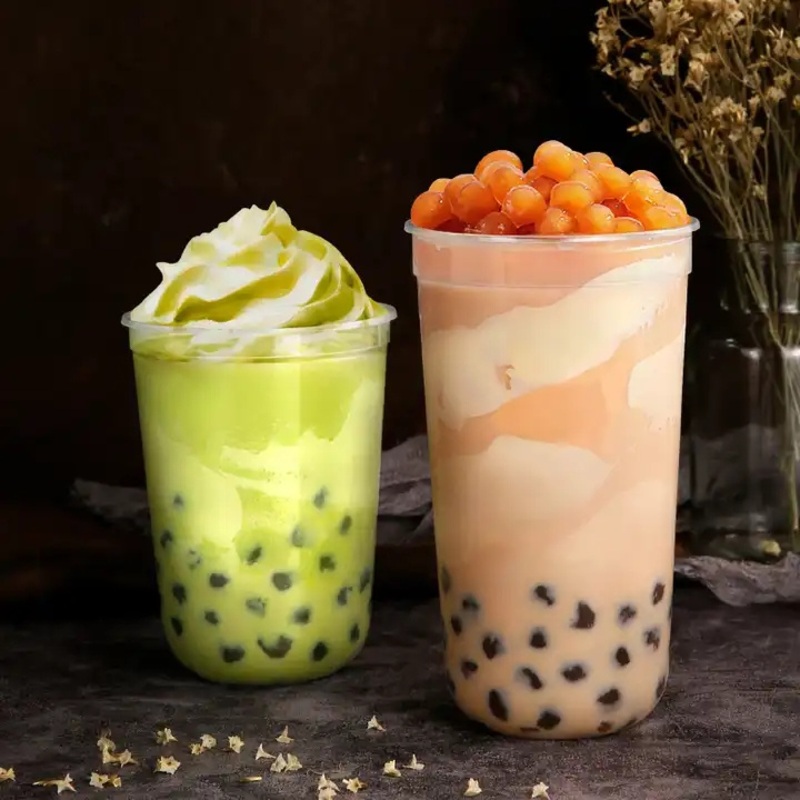 Personalized Plastic Cups 12/14/16/18/20/24oz Clear Pet Cold Drink Ice Coffee Cups with Lids – Customizable Pet Cup and Cold Drink Plastic Cup price