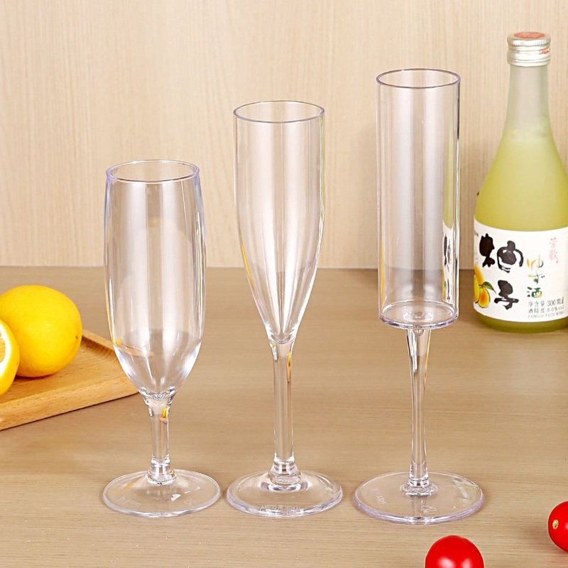 Plastic Wine Cup – Transparent PC Stemware for Cocktails & Champagne – Plastic Wine Cup and Clear Drink Cup PC Champagne Drinkware price