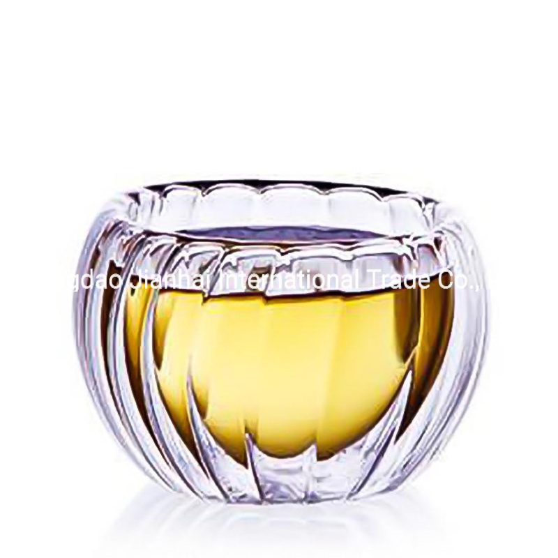 Pumpkin Shape Double Wall Cup Glass with Factory Price – Glass Bottle and Glass Jar price