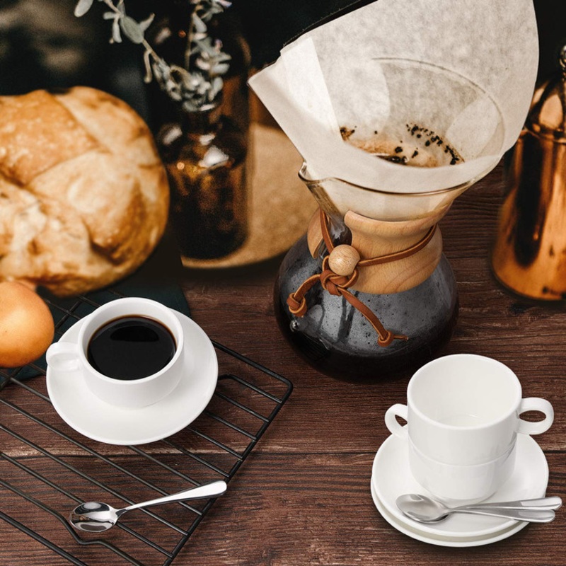 Wholesale Custom Tea Coffee Ceramic White Cup Set – Cup Set and White Cup Set price