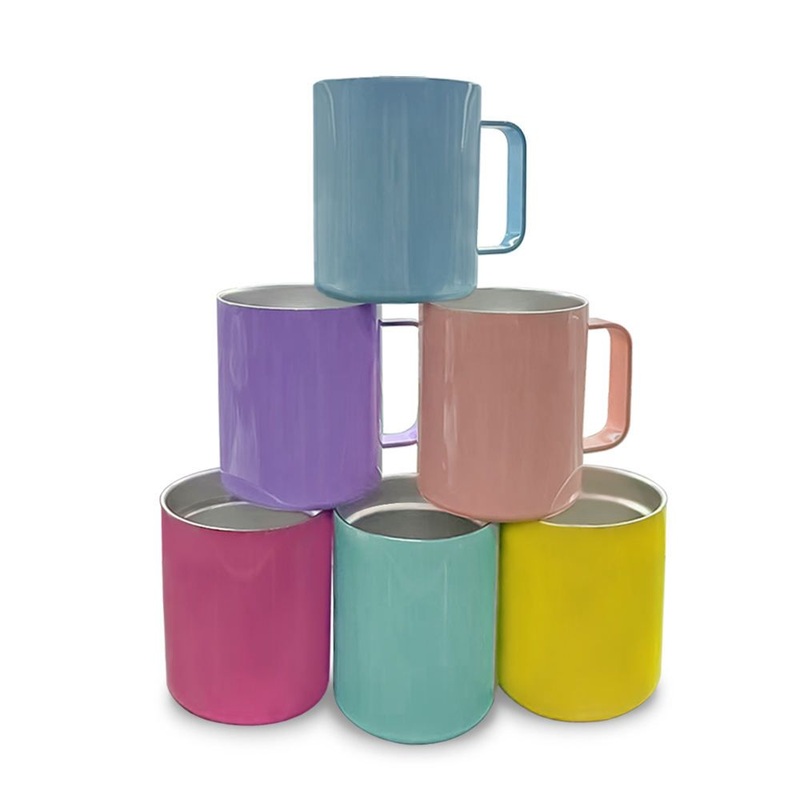 12oz Sublimation Heat Press Stainless Steel Color Mug for Travel – 12oz Sublimation Bottles and Stainless Steel Color Mugs price