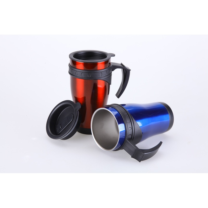 16 Oz Travel Mug Cofffee Mug Double Wall Insualted Mug with Handle – Car Mug and Travel Mug price