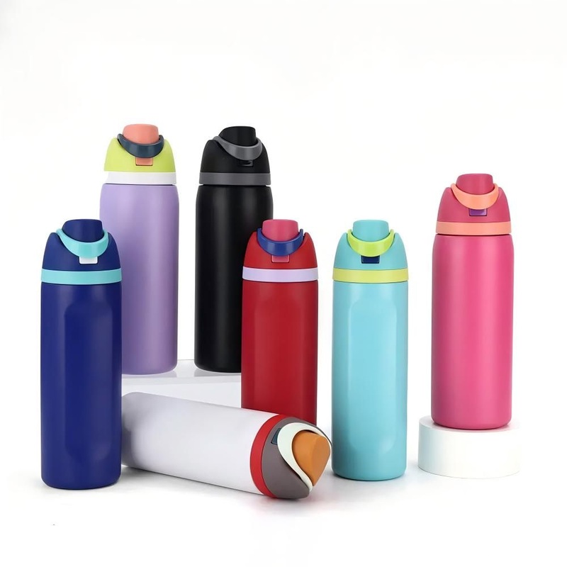 24/32/40 Oz Insulated Water Bottles with Straw Double Wall Coffee Mug Travel Mug Car Tumbler Coffee Mug Customizable Colors – Insulated Water Bottles with Straw and Double Wall Coffee Mug price