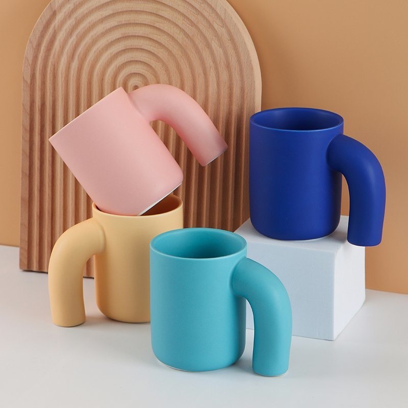 Creative and Cute Chubby-Shaped Ceramic Gift Mug – Water Cup and Cute Cup price