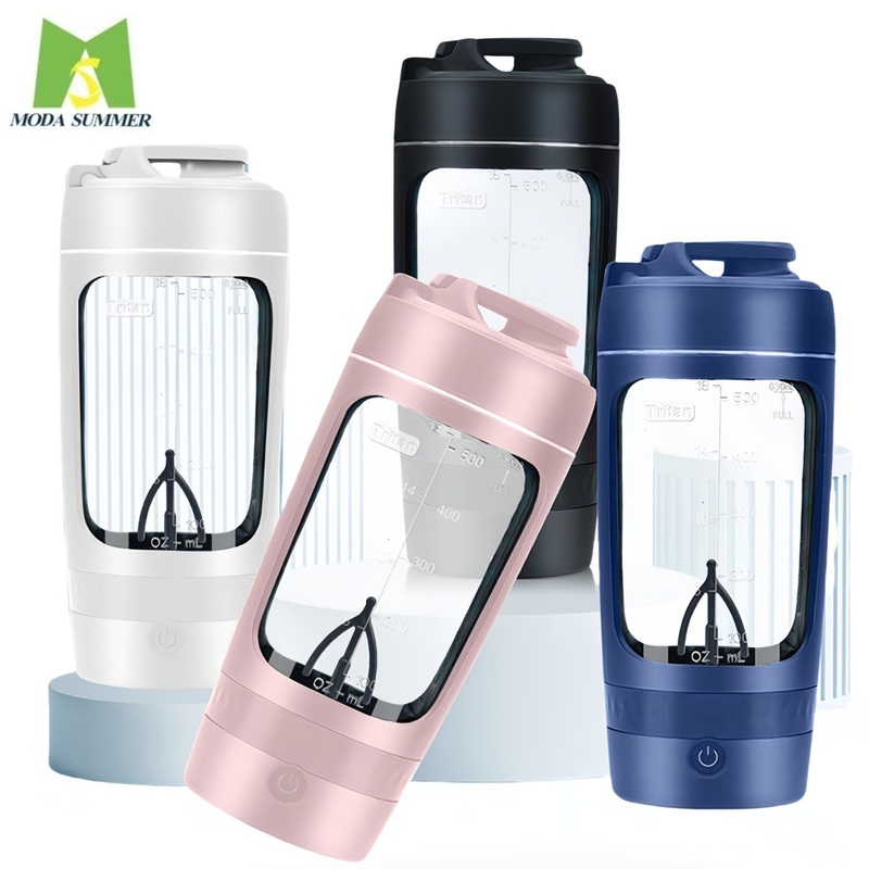 Custom Logo Electric Protein Shake Stirrer USB Shake Bottle Milk Coffee Blender Kettle Sports and Fitness Charging Electric Shaker Cup – Blender Cup and Coffee Cup price