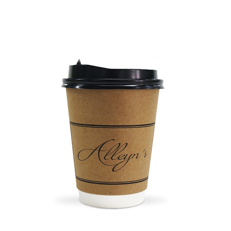 Custom Logo Printed Disposable 8oz 12oz 16oz Coffee Paper Cup with Lid – Paper Cup and Coffee Cup price