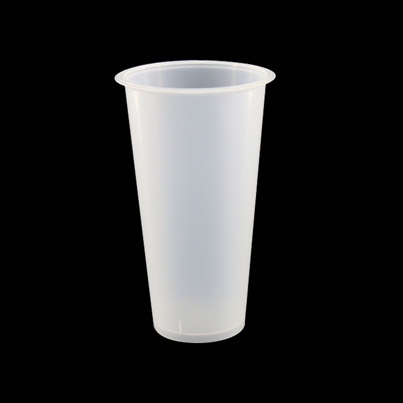 Customized Logo Disposable Biodegradable PP Injection Molded Juice Boba Bubble Tea Plastic Cups – Milk Tea Cup and Biodegradable Cups price