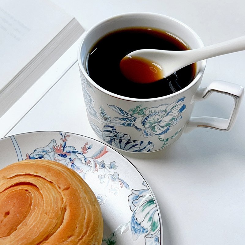 European-Style Small Luxury Phnom Penh Coffee Cup Home Ceramic Cup Afternoon Tea – Coffee Cup and Ceramic Mugs price