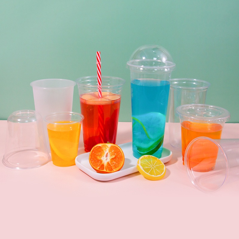 Food Grade Disposable Plastic Cups Pet Drinking Cup for Cold Beverage – Plastic Cups and Plastic Cups with Lids price