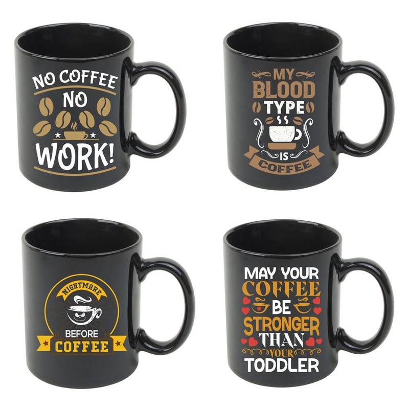 Full Color Glaze Decal Printed Customized Logo Ceramic Coffee Mug – Ceramic Mug and Customized Ceramic Mug price