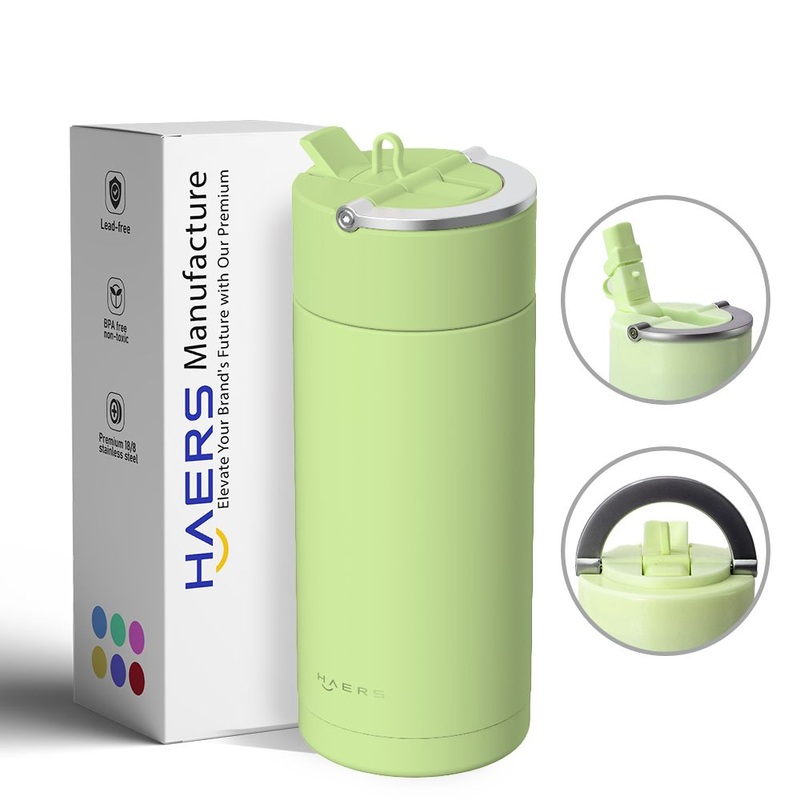 Haers Custom Logo Factory Price Stainless Steel Gym Water Bottle for Everyday Use – Custom Logo Bottle and Stainless Steel Bottle price
