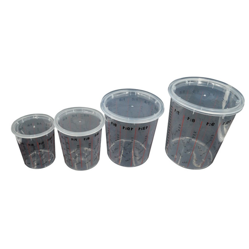 Hot Sale Auto Disposable Auto Tool Plastic Paint Mixing Cup – Paint Mixing Cup and Auto Paint Cup price