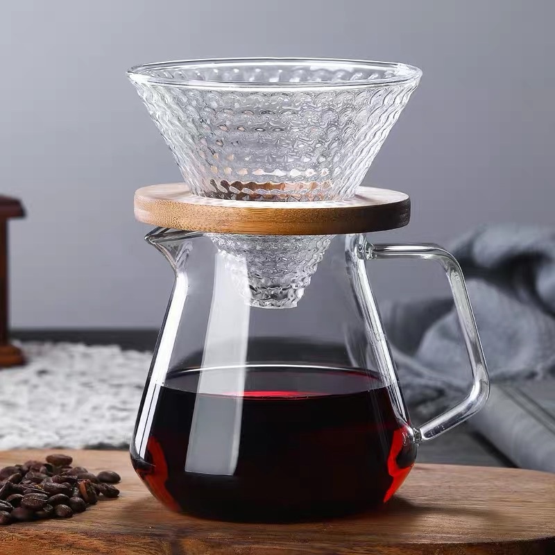 Hot Sale Coffee Maker Home Durable Coffee Pot High Borosilicate Glass Coffee Tea Sets – Glass Tea Set and Glass Coffee Sets price