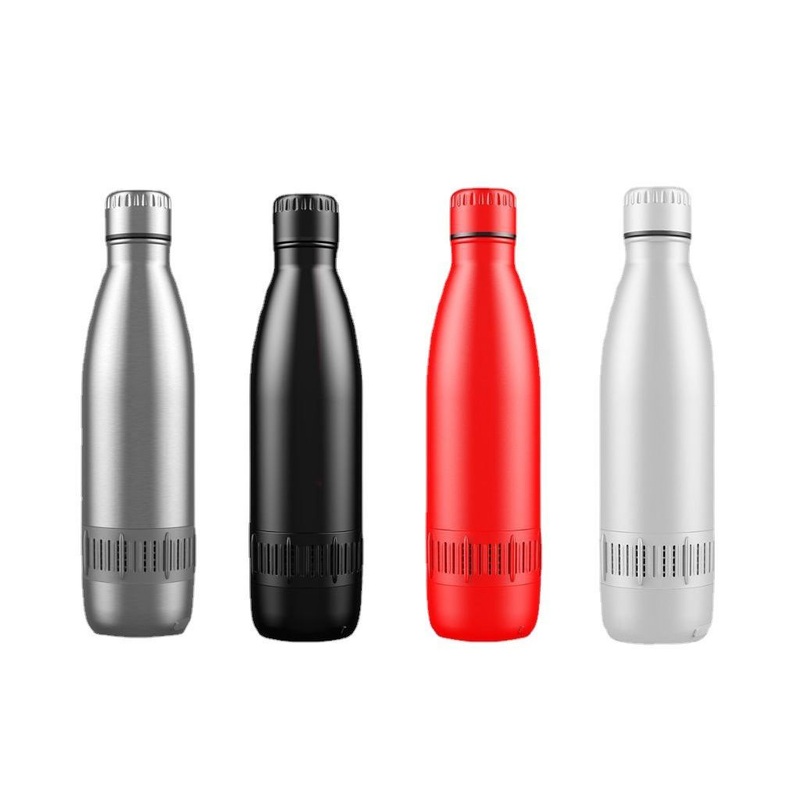 New Style Smart Music Portable Customized Logo Business Large Capacity Creative Stainless Steel Water Bottle – Smart Water Bottle with Bluetooth and Smart Water Bottle Wireless Music Speaker price