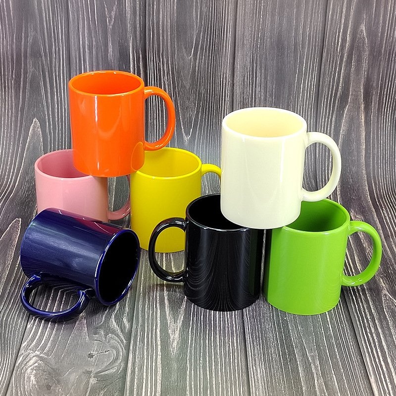 Popular Top Grade Ceramics Matt Black Blank Sublimation Cheap Coffee Mug for Personalized – Water Cup Tableware and Large-Capacity Straw Cups price