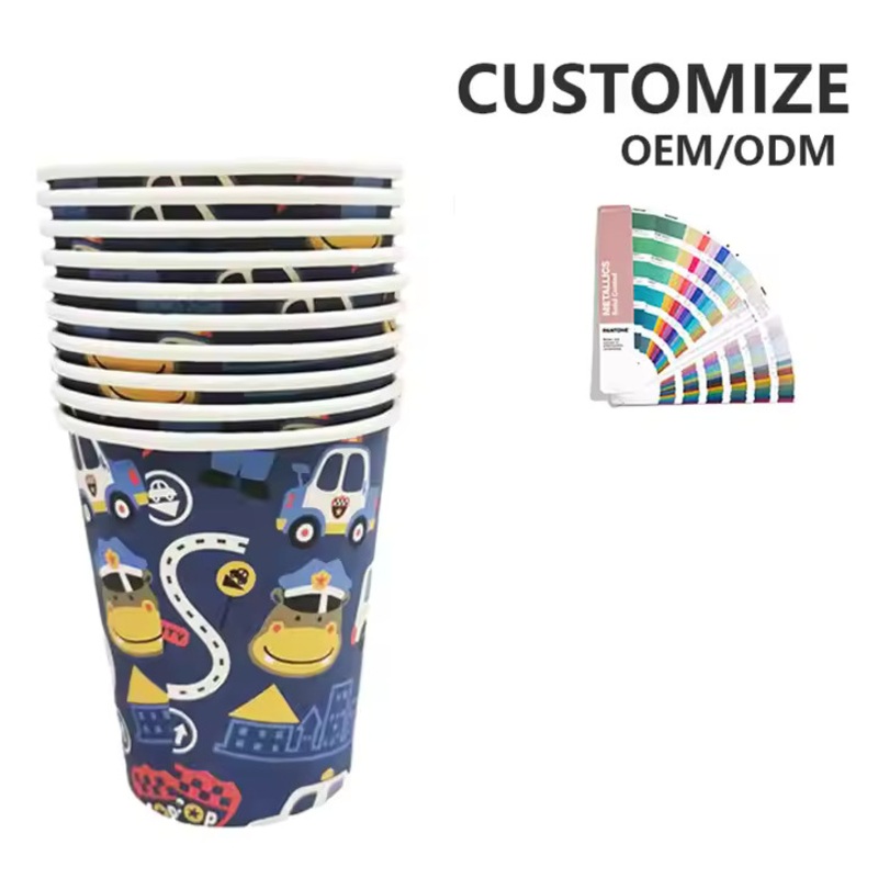 Premium 12oz Eco-Friendly Paper Cups for Hot Soup – Single Wall Coffee Cup and Biodegradable Cups price