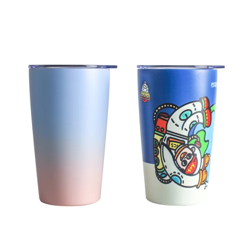 Stylish Stainless Steel Travel Mug with Custom Gradient Design – Gradient Stainless Steel Tumbler and Travel Tumbler with Lid price