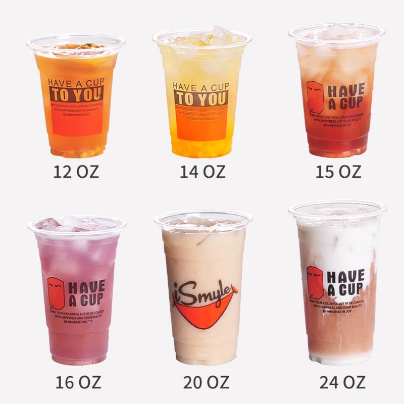 16oz 22oz Cheap Factory Price Disposable Plastic Packaging Clear Lid and Straw Activia Yogurt Customized Bubble Tea Cup – Single Wall Paper Cup and Double Wall Paper Cup price