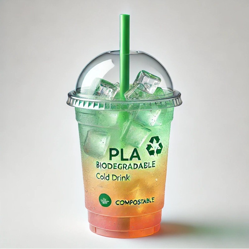 16oz Compostable Transparent Plastic PLA Cold Drinking Smoothie Cup – Compostable PLA Cups and Compostable Smoothie Cups price