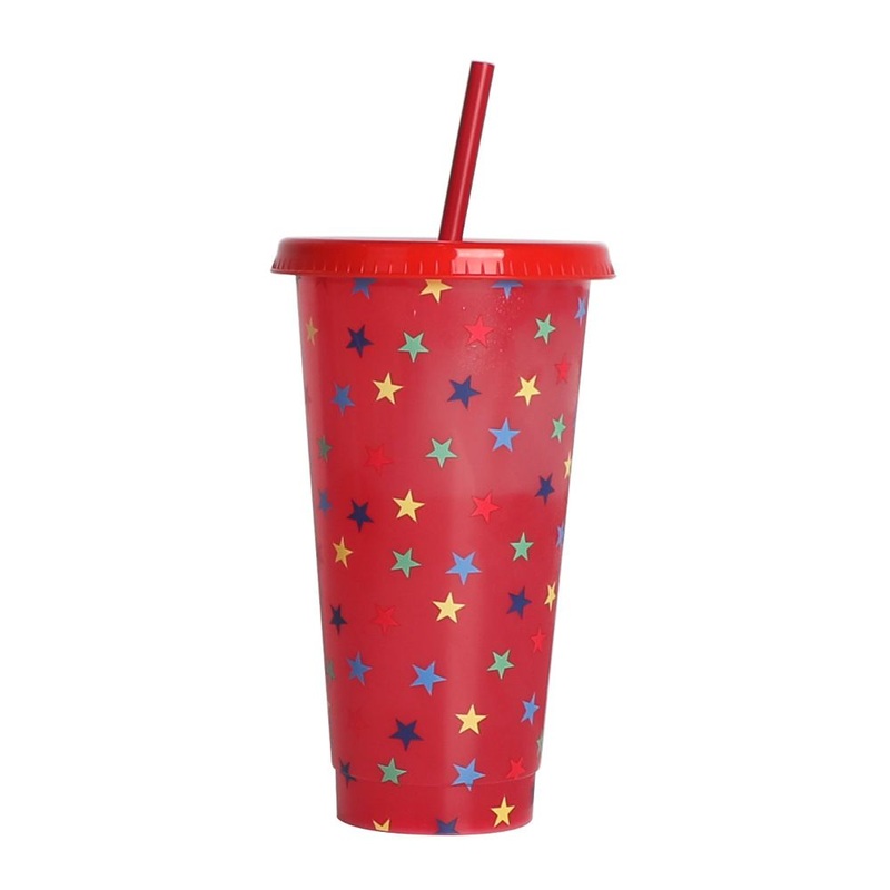 24 Oz Plastic Reusable Tumbler Straw Color Changing Gift Cups – Plastic Cup and Plastic Mug price