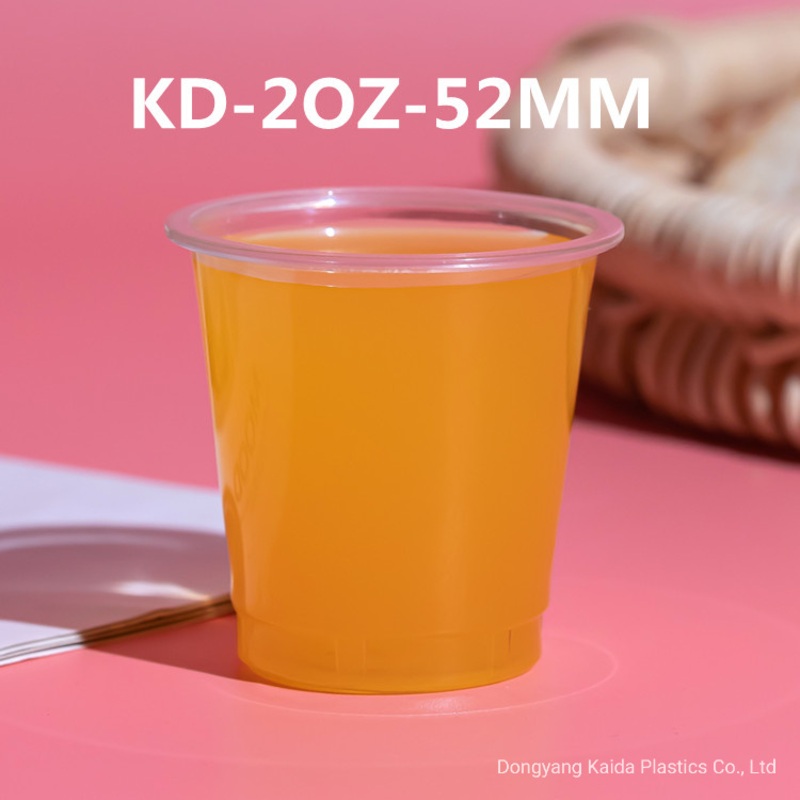 2oz 55ml Disposable Plastic Take Away Soy Sauces Cups Tasting Container Mini Pet Cup – Tasting Cup and Kitchenware Cup price