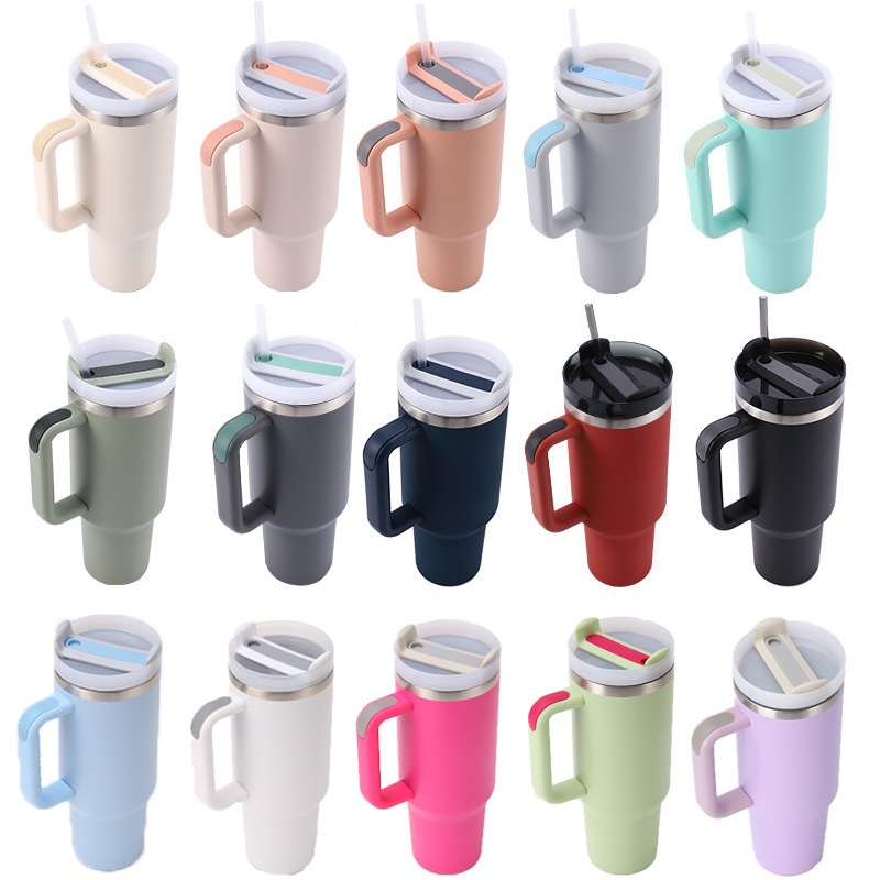 30/40oz Handle Ice Bottle 304 Tumbler Vacuum Flasks Thermal Cup – Promotional Mug and Water Bottle price