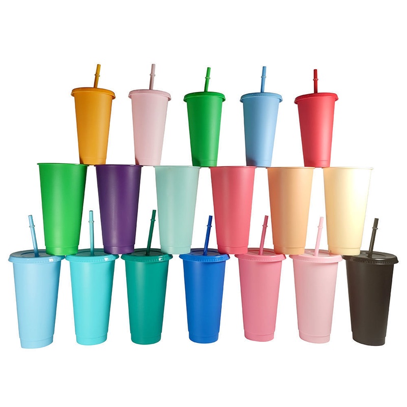 Custom Reusable Kid Cup 14oz 16oz 24oz Cold Drink Juice Plastic Straw Tumbler Kid Cups with Staw and Lids – Cute Cups and Summer Cup price
