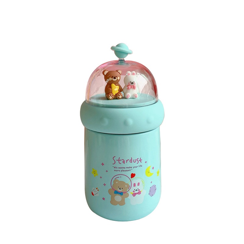 Cute Micro Landscape Stainless Steel Vacuum Flask Creative Student Girl Heart Mini Personality Trend Portable Water Cup – Water Bottle and Vacuum Cup price