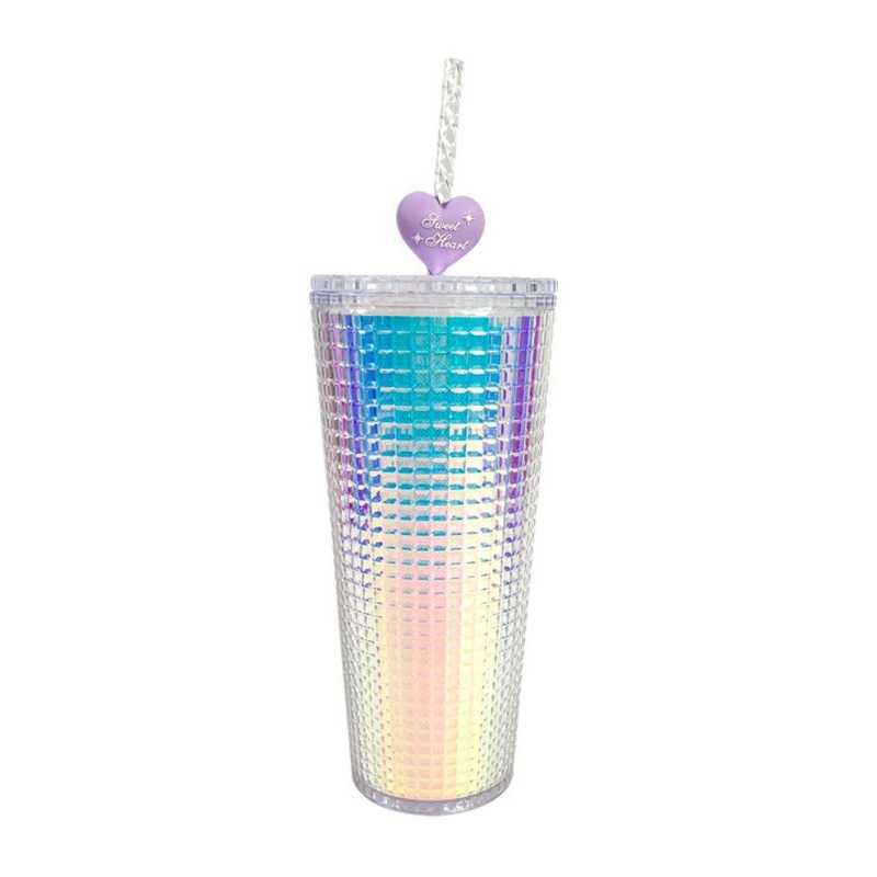 Free Double-Wall Cup with Straw for Hot and Cold Drinks Mi26987 – Double Wall Cup and Reusable Straw Cup price