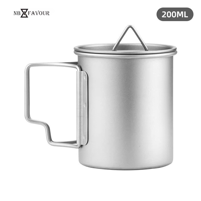 Nb-Favour Pure Titanium Outdoor Mug, Water Cup, Coffee Cup, Creative and Portable – Pure Titanium Cup and Pure Titanium Outdoor Mug price