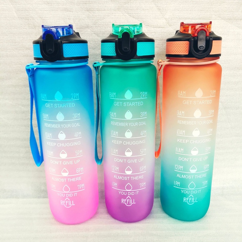 New Product Leak-Proof Portable Large Capacity Food Grade Plastic Sports Water Bottle with Lid – Water Bottle and Sports Water Bottle price