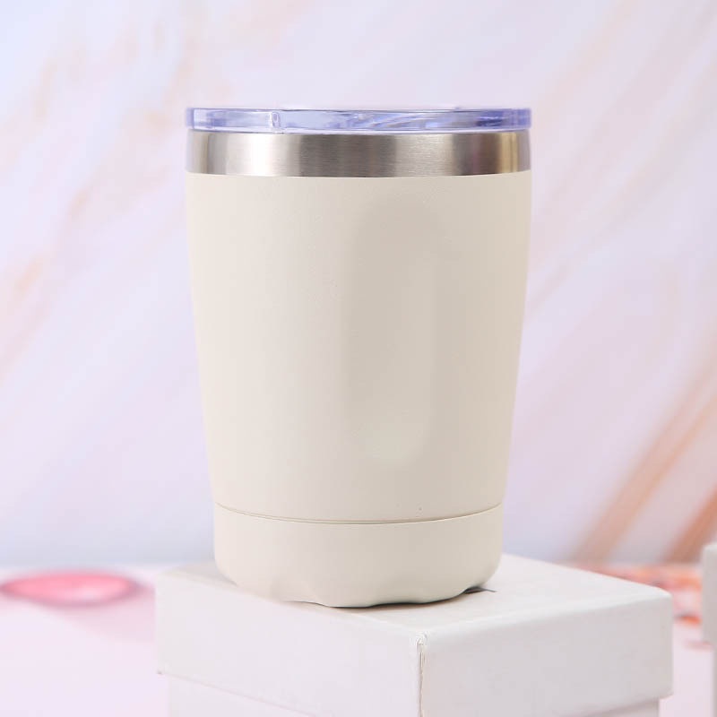 New Shaped Design Custom Logo Mugs Stainless Steel Cute Insulated Coffee Thermal Cups Wine Tumblers with Lid – Customized Mini Tumblers and Mini Tumblers price