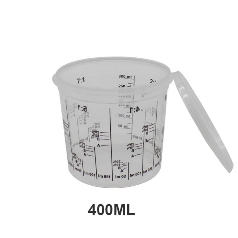 Paint Measuring Cup Disposable Plastic Paint Mixing Cup with Lid – Mixing Cup and Paint Mixing Cup price