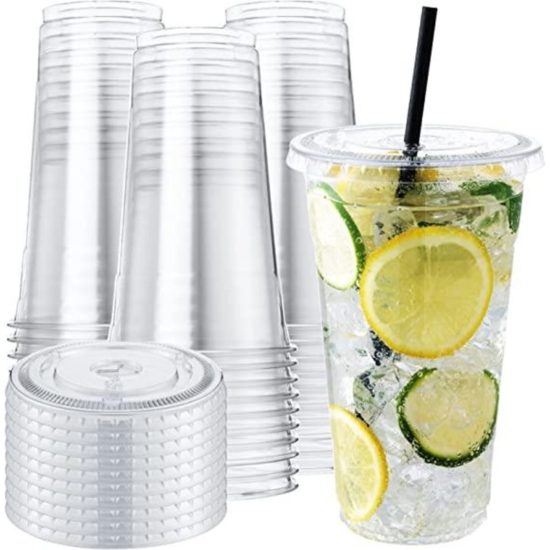 Plastic Cup Lids 12 16 20 24 32 Oz Clear Plastic Cups16 Oz PP Pet Plastic Cups – Pet Cups and Plastic Cups price