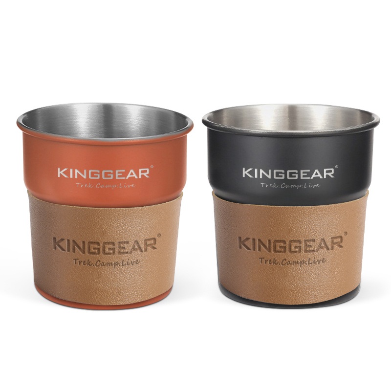 Stackable Camping Cup Stainless Steel Coffee Beer Tumbler Cup 300ml Camping Cup – Camping Cup and Cup price