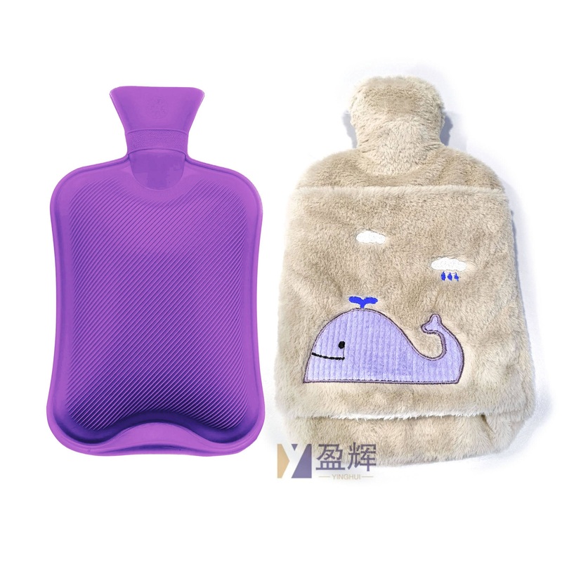 Wholesale Rubber Warm Water-Filling Hot Water Bottle 1oooml Hot-Water Bag with Soft Plush Cover – Hot Water Bottles and Wholesale Hot Water Bag price