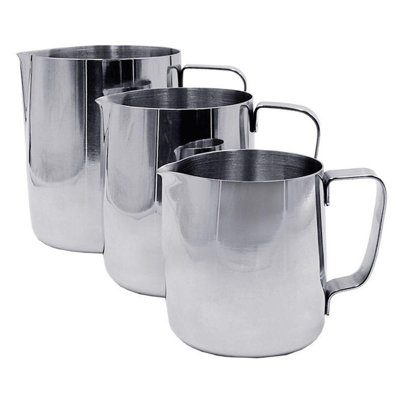 Wholesale Stainless Steel Cappuccino Cream Coffee Milk Cup with Scale – Milk Cup and Cup price